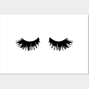 Lashes Posters and Art